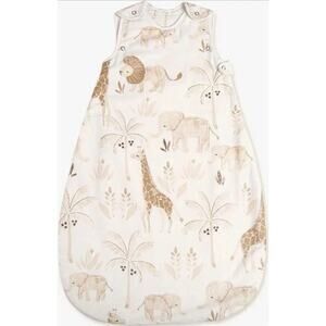 Crane Baby Soft Cotton Wearable Blanket Sleep Sack Safari Animals 1.7 Tog NEW